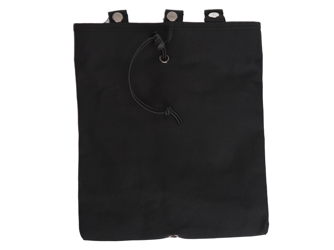 Bolsa Negra De Gran Capacidad Con Cordón Ajustable, Fabricada En Tejido Oxford, Ideal Para Acampar, Hacer Senderismo Y Ciclismo.