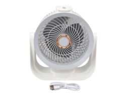 Ventilador inteligente de sobremesa con Bluetooth y control por voz de 360°