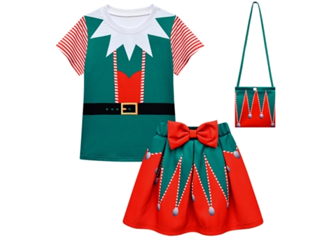 Disfraces navideños cosplay niños set 150