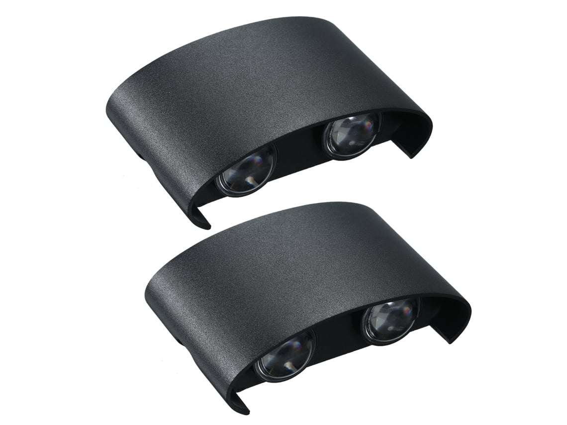 2026-lámpara De Pared Calmgeek 2 Piezas 4w C85-265v Resistente Al Agua Ip65 Para Pasillo, Armario, Clóset, Mini Tamaño Fácil Instalación