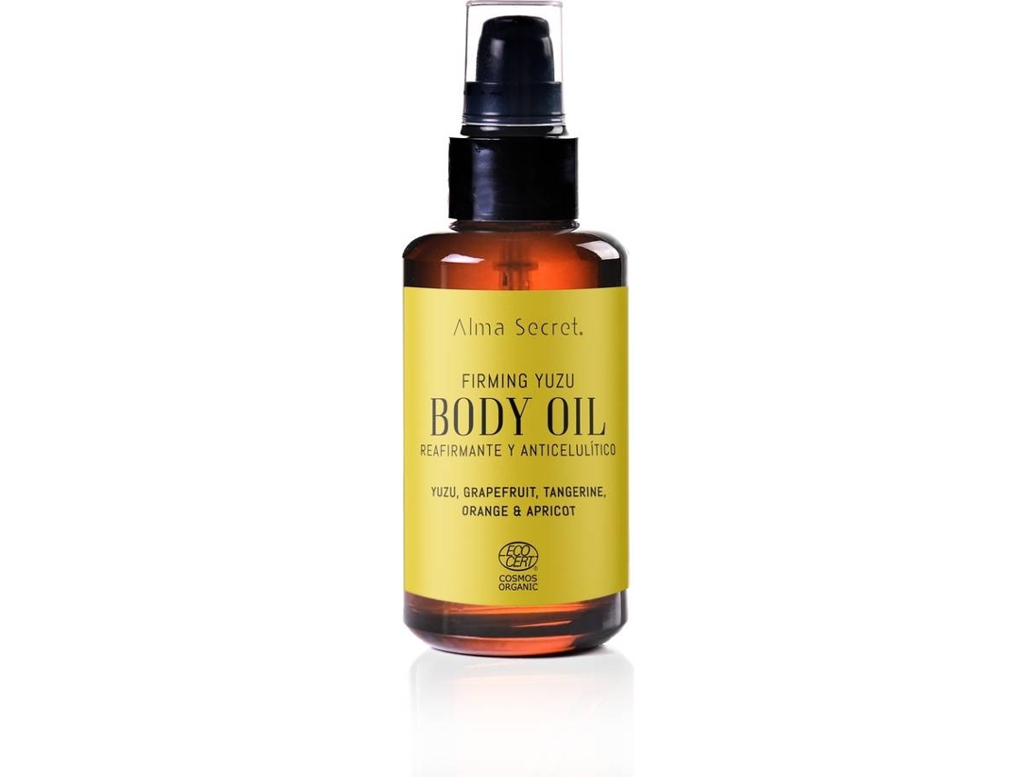 Aceite Corporal ALMA SECRET Aceite reafirmante Yuzu y anticelulítico(100 ml)