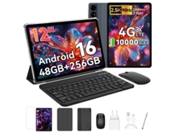Tablet T60 Inclui Conjunto De Acessórios (12'' - 48 GB - 256 GB - Gris)