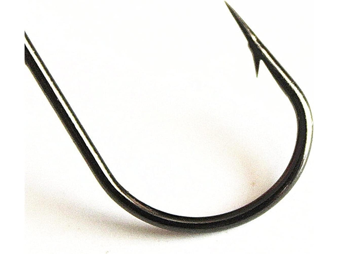 Juego De 100 Anzuelos Portátiles Circle Fish, Acero Alto Carbono, Para Pesca En Agua Salada/dulce, Negros S...