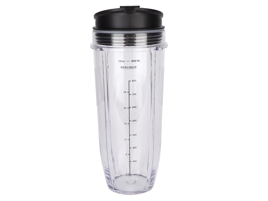 Vaso De Repuesto De 946 Ml Con Tapa Compatible Para Accesorios De Licuadora Nutri Ninja
