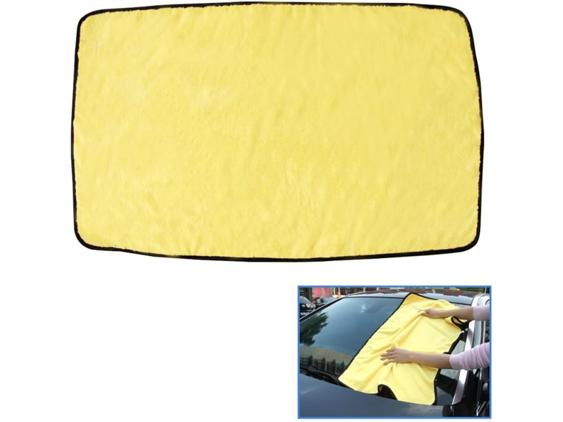 Paños de microfibra para coche, muy absorbentes, sin pelusa, protegen la pintura. Vayotoy