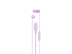 Auriculares con Cable SONY IER-EX15C L (In Ear - Micrófono - Rosa)