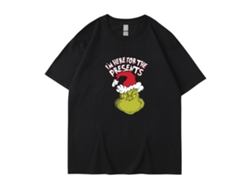 Camiseta de cuello redondo con estampado del Grinch
