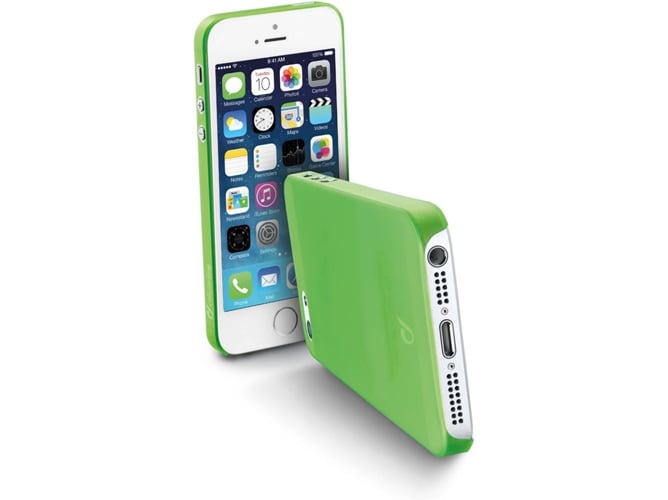 Funda iPhone 5 CELLULARLINE 035 Verde