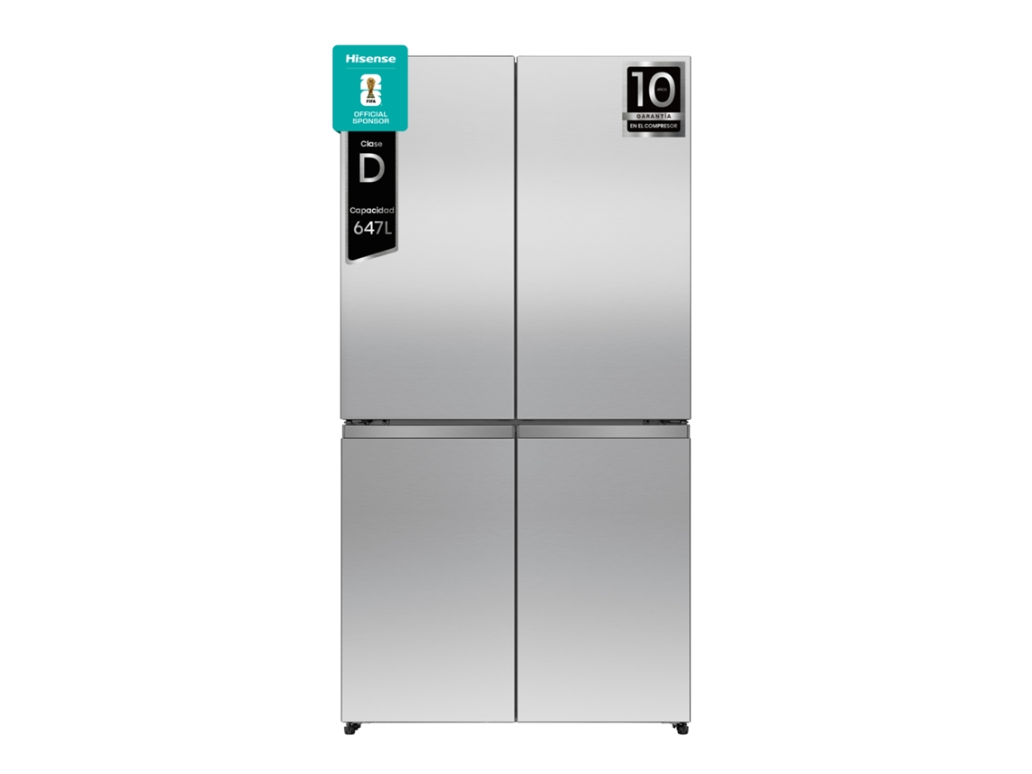 Frigorífico Americano HISENSE RQ5P640SSSD (No Frost - 179 cm - 647 L - Inox)