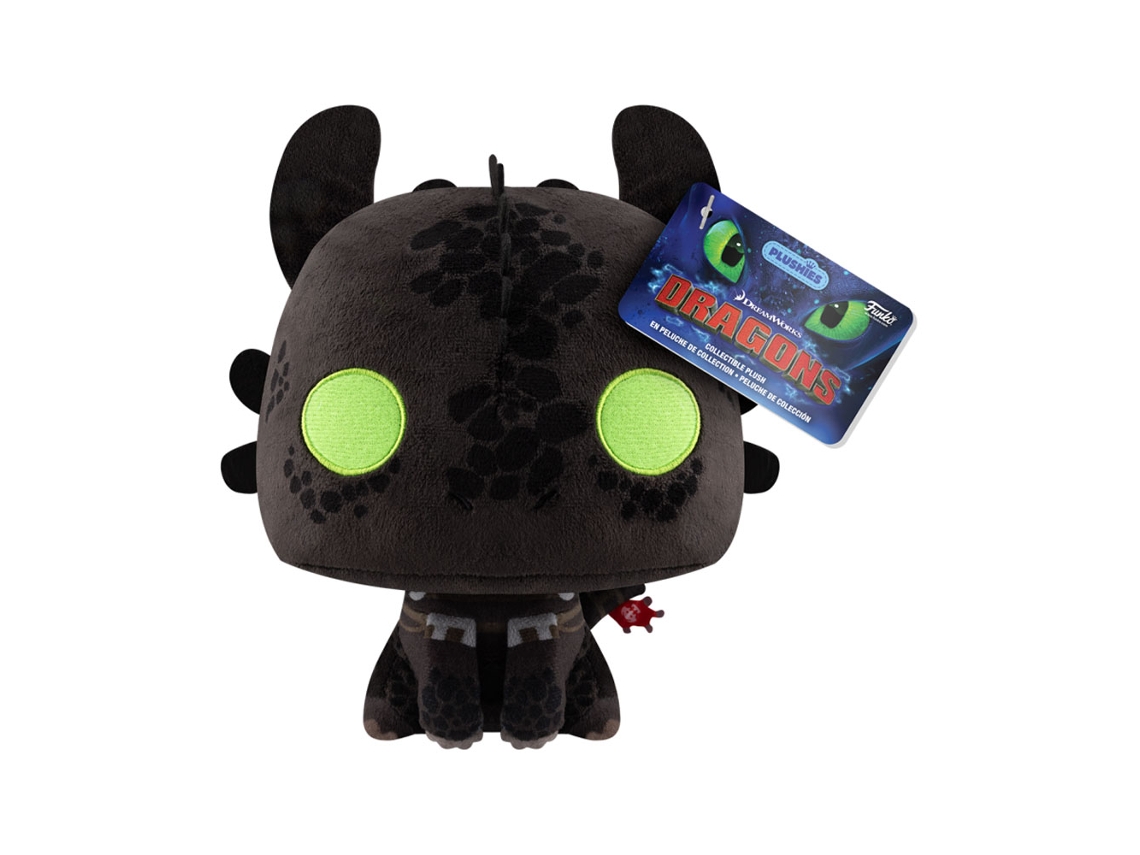 Figura Funko CÓMO ENTRENAR A TU DRAGÓN Night Fury 7 Plush Pop!