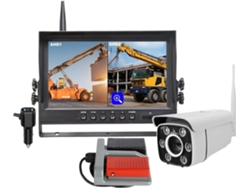 Monitor De 9 Pulgadas Con Zoom Óptico De 1080p, Cámara Inalámbrica, Señal Digital Para