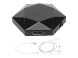 Minigrabadora De Voz Hd Activada Por Voz Con Cancelación De Ruido Y Reproducción De Mp3, 16 Gb, Negra