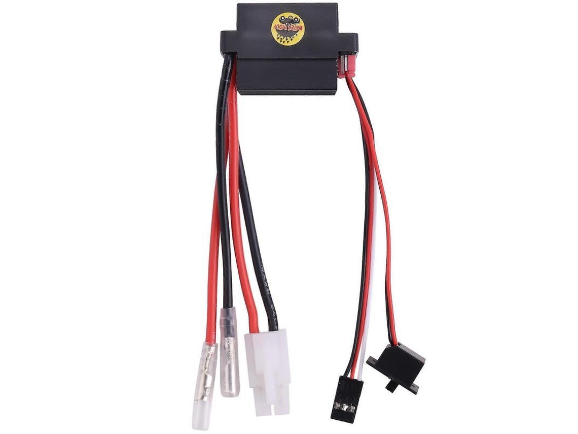 2026-controlador De Velocidad Esc De 320a 6-12v Para Barco Rc Con Bec 2a, Plástico Negro