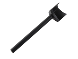 Punzón de corte en forma de V de 25 mm para correas de cuero y herramientas de bricolaje