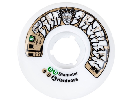 Rodas de Patins Tim Franken Ii 90A Transparente 58 Mmgawds