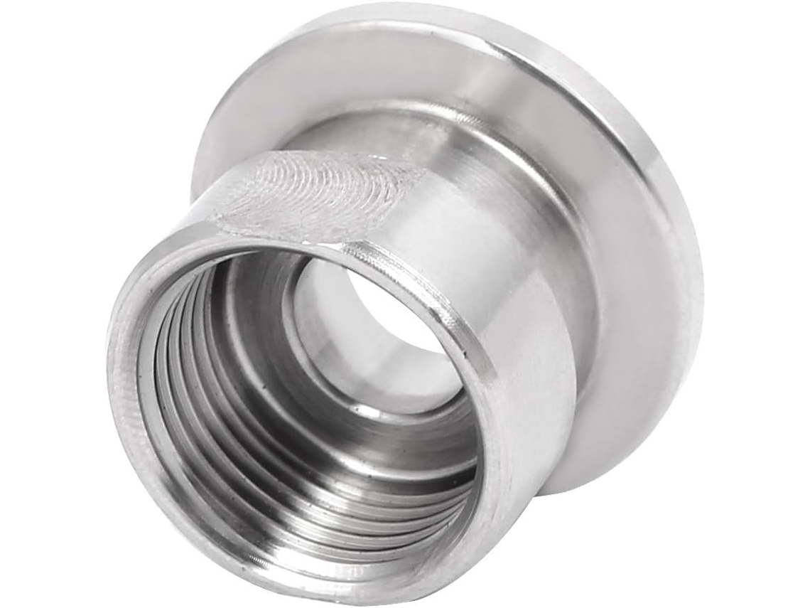 Brida De Vacío Kf16 De Acero Inoxidable 304 Con Adaptador De Rosca Hembra M20