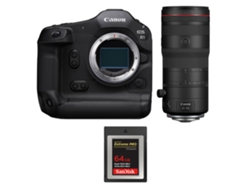 Canon EOS R1 + RF 24 105mm F/2.8 L IS Usm Z + 1 Sandisk 64GB Extreme Pro CFExpress Tipo B + Libro electrónico “20 consejos para fotos impresionantes”