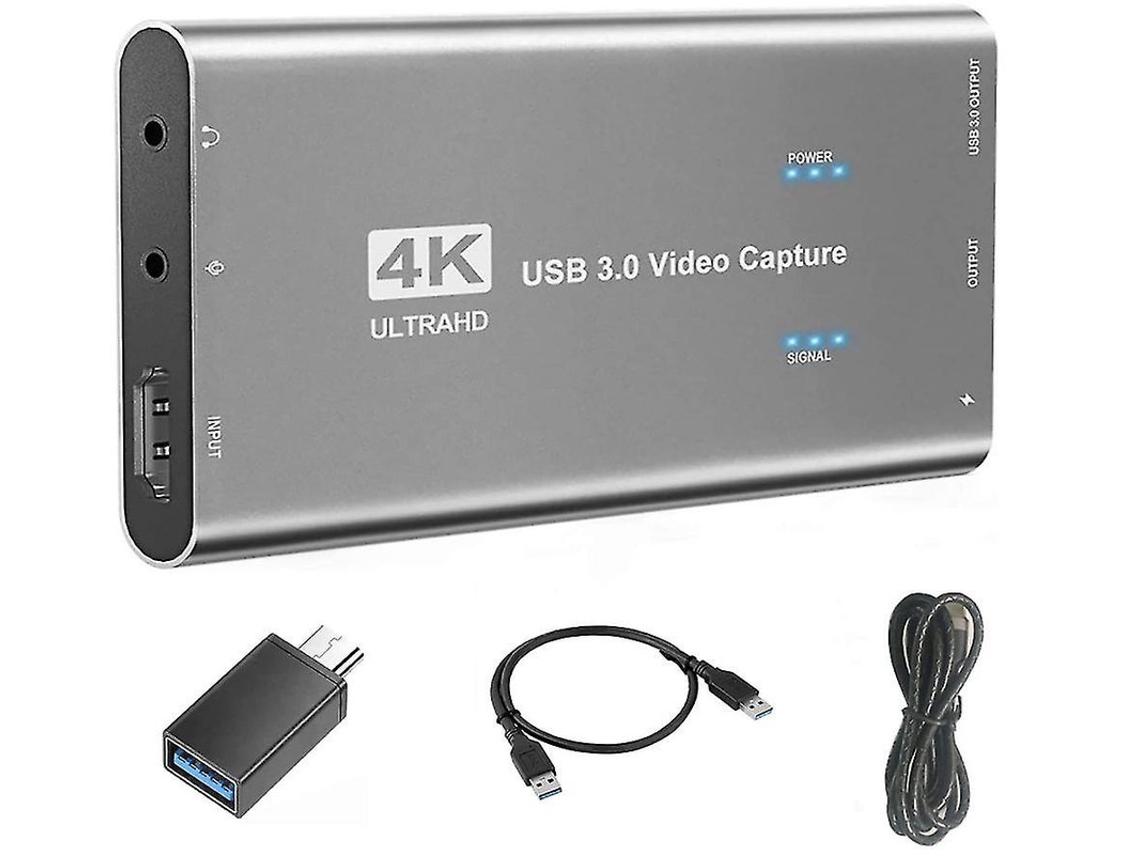 Captura Usb 3.0 Hdmi YIZHOOD Inf163 Negro