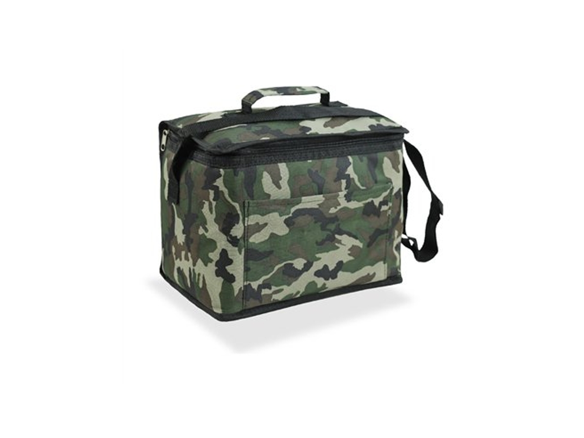 Hidalgo Nevera Con Revestimiento Isotérmico Epe De 5mm Con Asa Y Estampado De Camuflaje 28x22x16cm (10l)