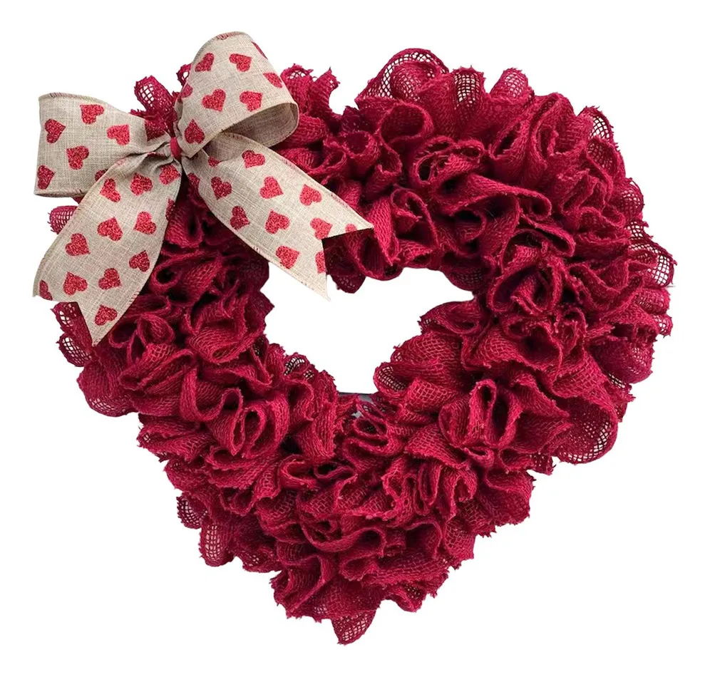 Corona de San Valentín, guirnalda decorativa avayotoy