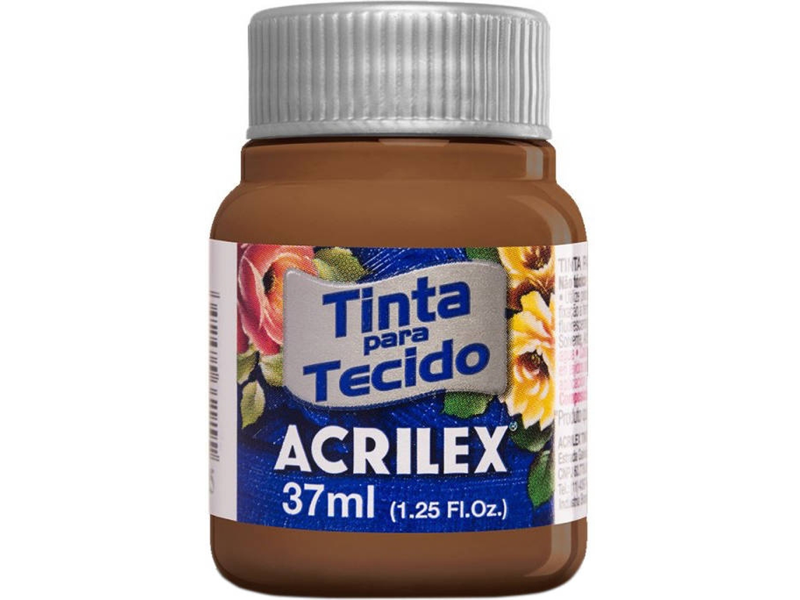 Tinta de Tela Mate Acrilex Marrón Oscuro (04140/953 37ml)