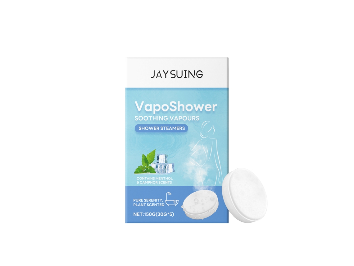 Pastillas de baño relajantes con mentol y alcanfor
