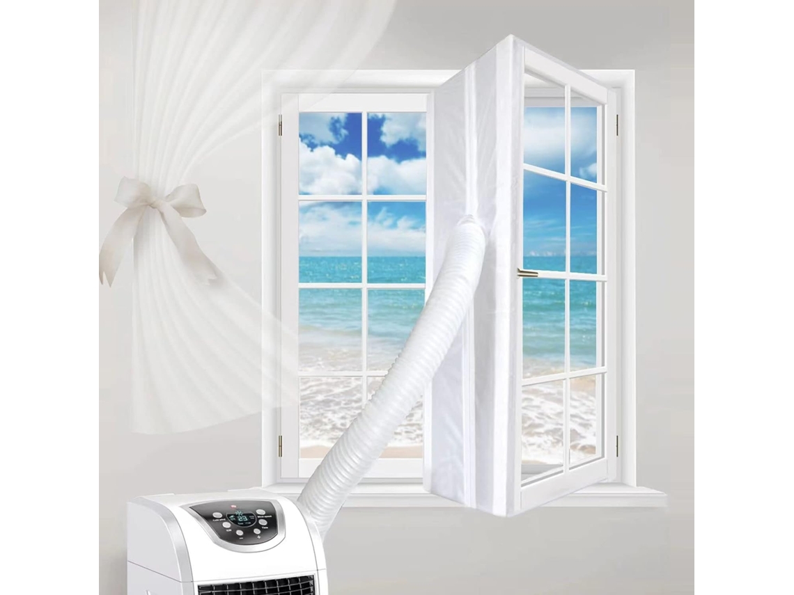 NEVEANCE Sellador universal para ventanas, aire acondicionado portátil: mejore su experiencia de refrigeración con una solución ecológica y fácil de instalar p