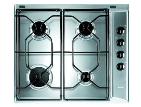 Placa Indesit PAA 642 IX/I WE1 Acero inoxidable Integrado 58 cm