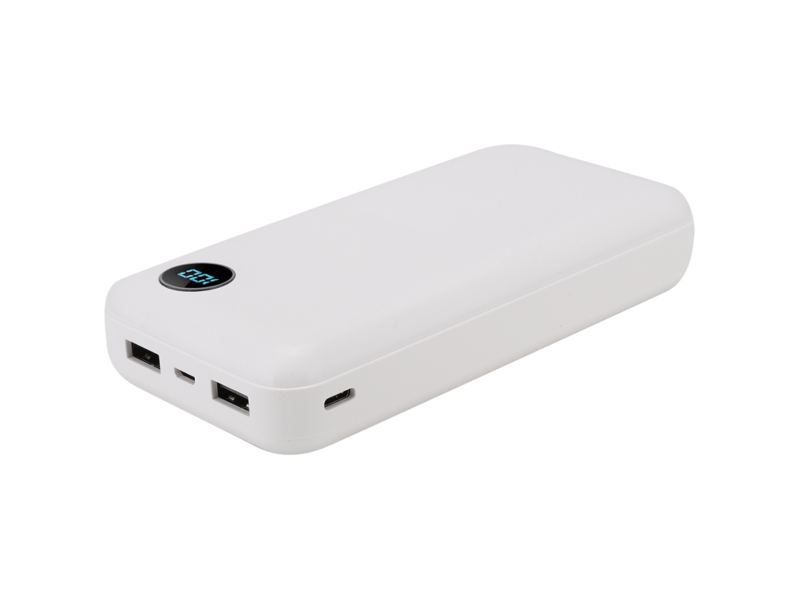 Caja De Power Bank Con Pantalla Digital, Caja De Batería Externa Portátil De 20000mah