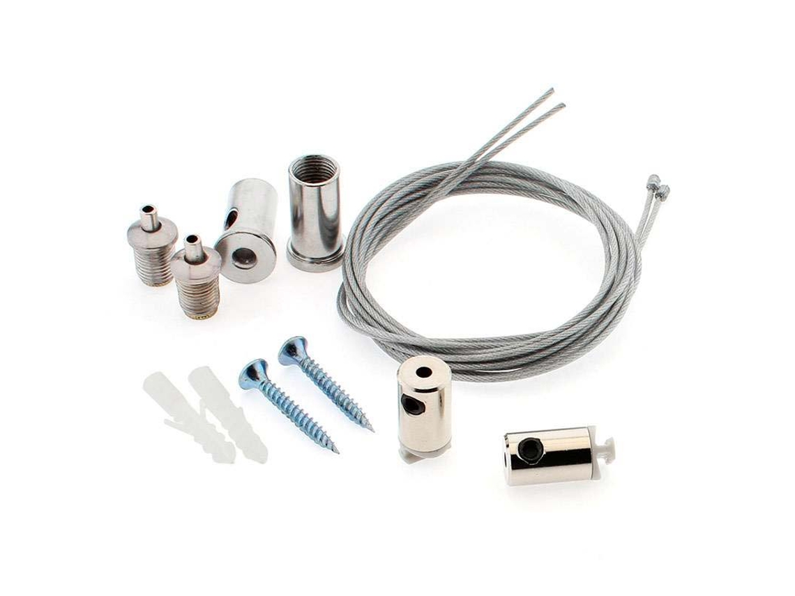 Kit para Colgar PerfilesLEDBOX com Cables de 1m