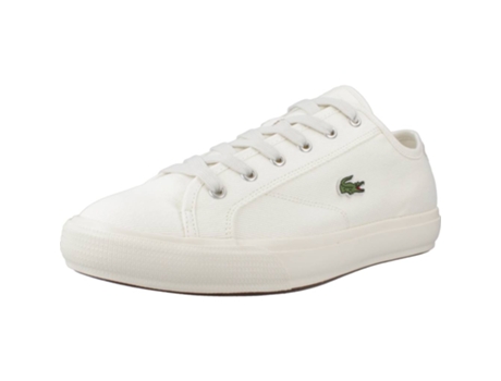 Zapatos de Hombre LACOSTE Backcourt Tecido Blanco (42)