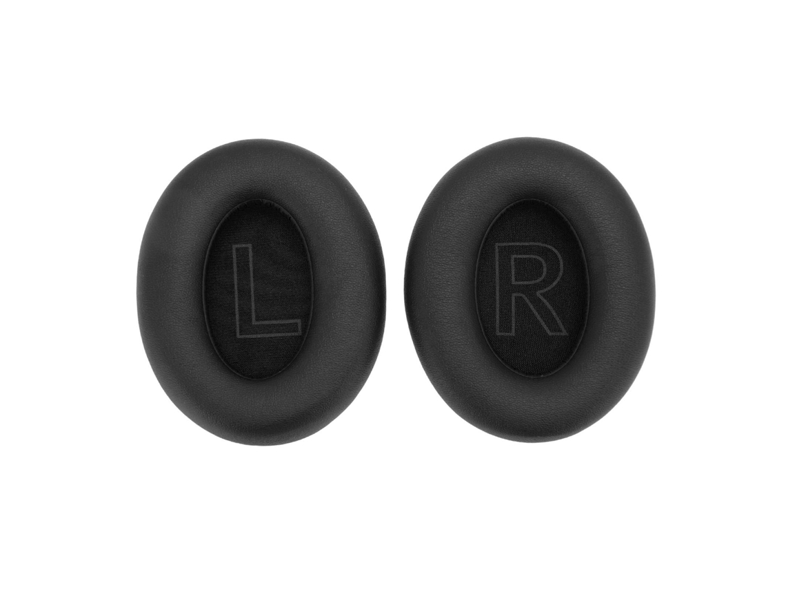 Almohadillas De Repuesto Para Auriculares Anker Soundcore Life Q20 Bt, De Piel Proteínica Negra.