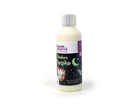 Tinta Fluorescente GRAINE CREATIVE Fosforescente 250 ml Graine Creative