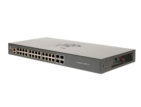 Switch CAMBIUM NETWORKS Cnmatrix Ex1028 Gestionado L2/L3 Gigabit Ethernet 10/100/1000 1U Gris