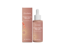 Esencia autobronceadora herbal, sérum corporal hidratante para pieles morenas naturales.