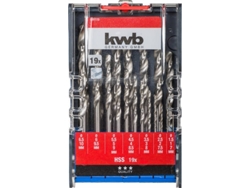 Juego Brocas Para Metal KWB 19 Piezas Powerbox