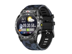 Reloj inteligente AMOLED de 1,4" para hombre, con contestador automático de llamadas, monitor de frecuencia cardíaca, presión arterial, brújula y presión barométrica Yizhood