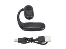 Fones De Ouvido Com Condução Aérea Open Ear Cancelamento De Ruído Bluetooth 5.3 Para Corrida Ciclismo Hiking Preto