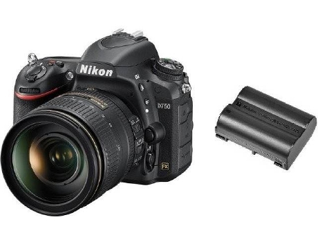 Kit Cámara Réflex NIKON D750 AF-S 24-120MM F4G ED VR + Bateria EN-EL15A