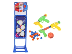 Juego De Juguetes De Disparo Aerodinámico Con Aire Potente, Bolas Suaves Eva, Bordes Suaves, Interactivo Para Niños