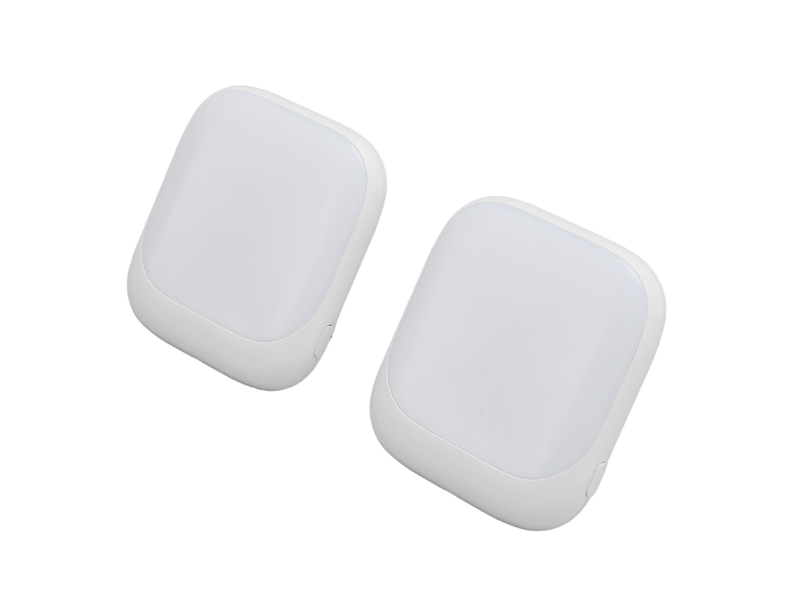 2pcs Luz Noturna Led Com Sensor 2700k Branco Suave Plug-in Para Escadas Cozinhas Banheiros Tomada Eu 220-240v