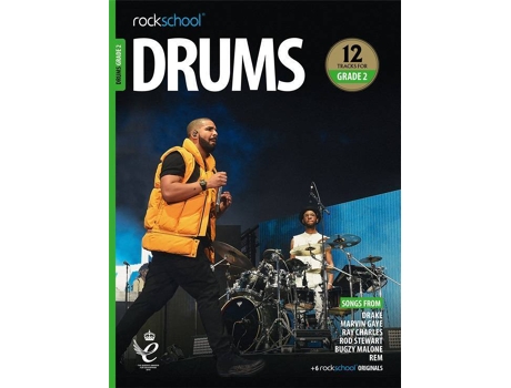 Libro ROCKSCHOOL Drums - Grade 2 2018+ (Para Batería - Idioma: Inglés)