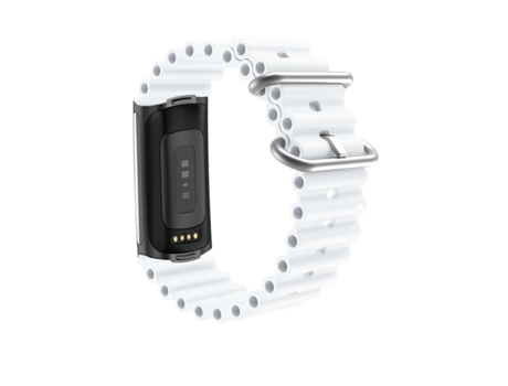 Correa Pulsera Round Blanco para Fitbit by Google Charge 5