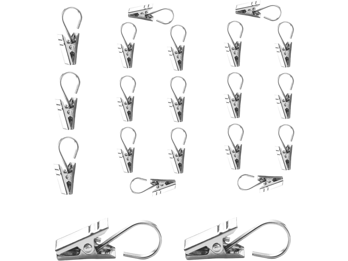 Ganchos, clips y perchas de acero inoxidable con diseño resistente a la corrosión y cierre seguro. SFUSHOS