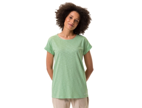 Camiseta de Mujer VAUDE Moja Iv Verde (40)