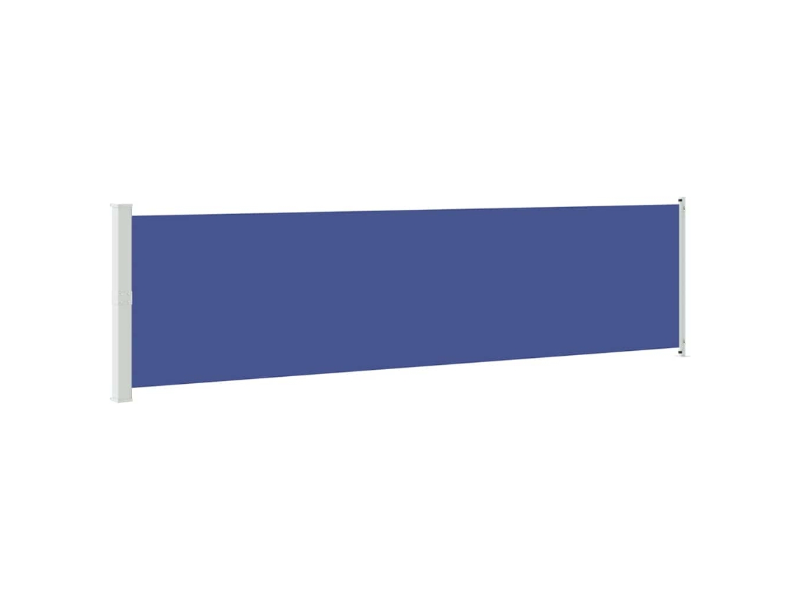 Maison Exclusive - Toldo Lateral Retráctil Para Patio Azul 600x160 Cm