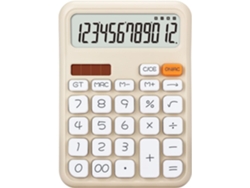 Calculadora De Sobremesa Con Pantalla Lcd Extra Grande, 12 Dígitos, Botones Grandes, Función Solar, Adecuada Para Oficina, Negocios
