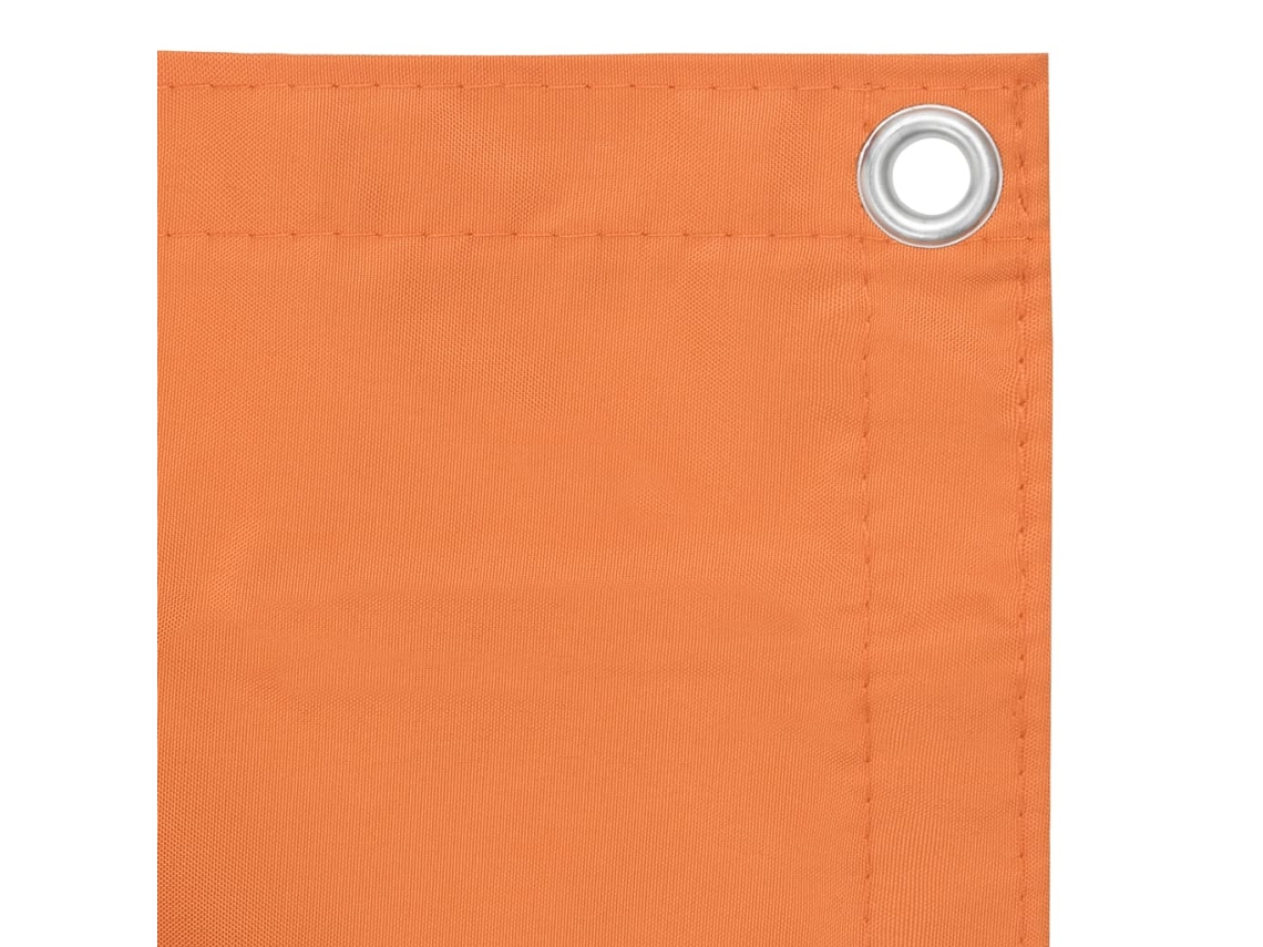 Mampara de Balcón 120x500 Cm Tejido Oxford Naranja MAISON EXCLUSIVE