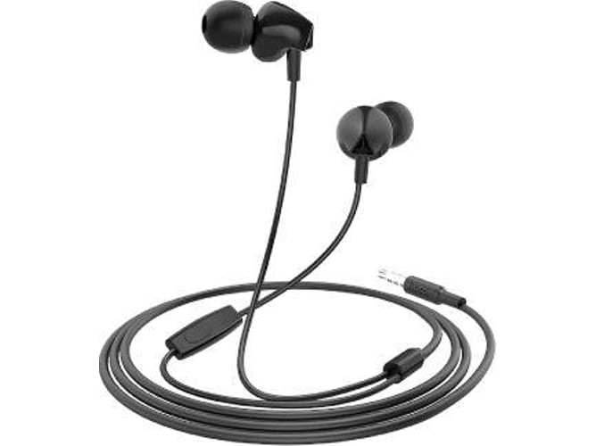 Auriculares con Cable HOCO M60 (In Ear - Micrófono - Negro)