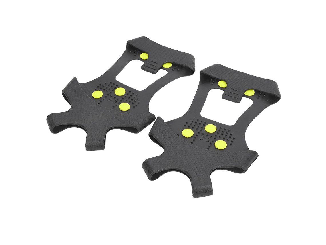 1 Par De Crampones Universales Antideslizantes De 10 Dientes Para Botas De Senderismo Y Escalada, Talla Xl: 43-45